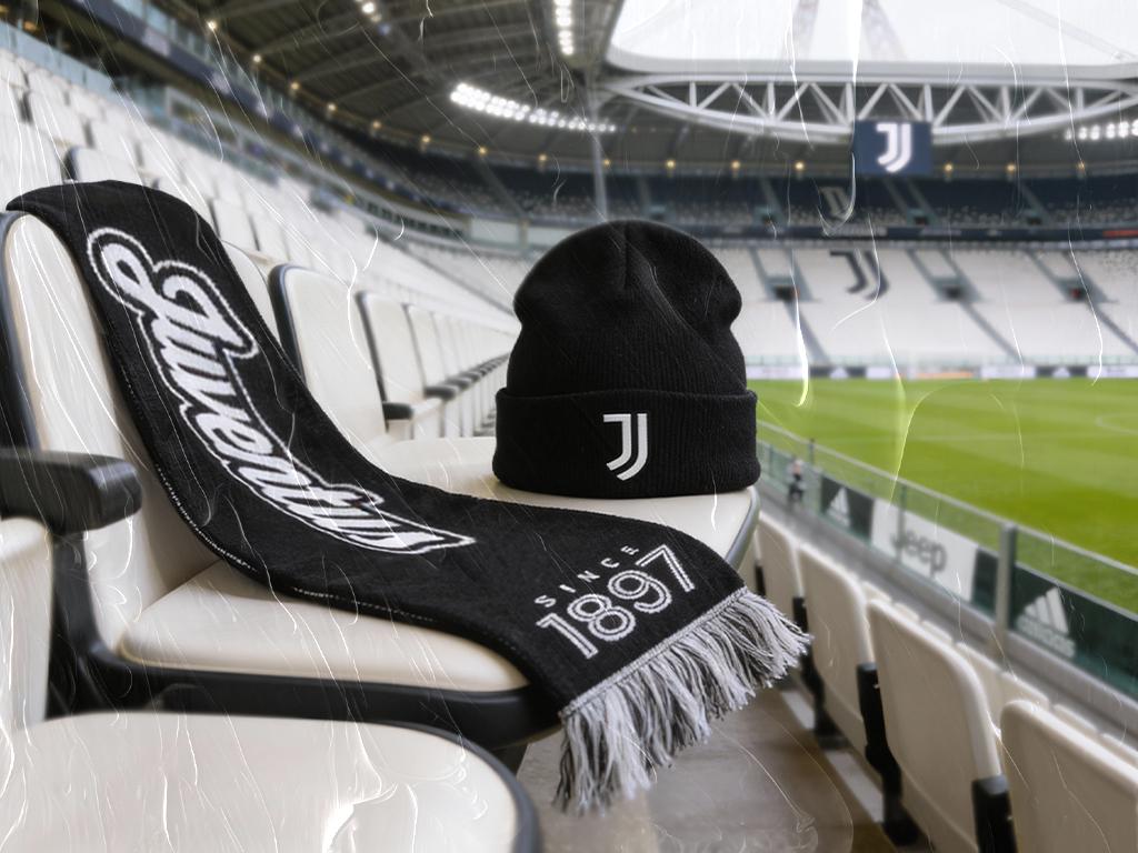 JUVE SCIARPA JACQUARD, NERA | Ellepiu
